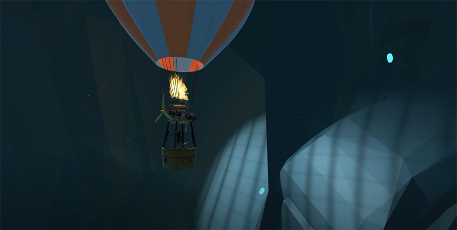Balloominous - A VR game about a balloon in a cave